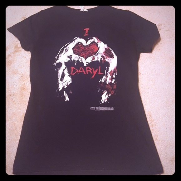 The Walking Dead T-shirt  " I Love Daryl" - Picture 1 of 3